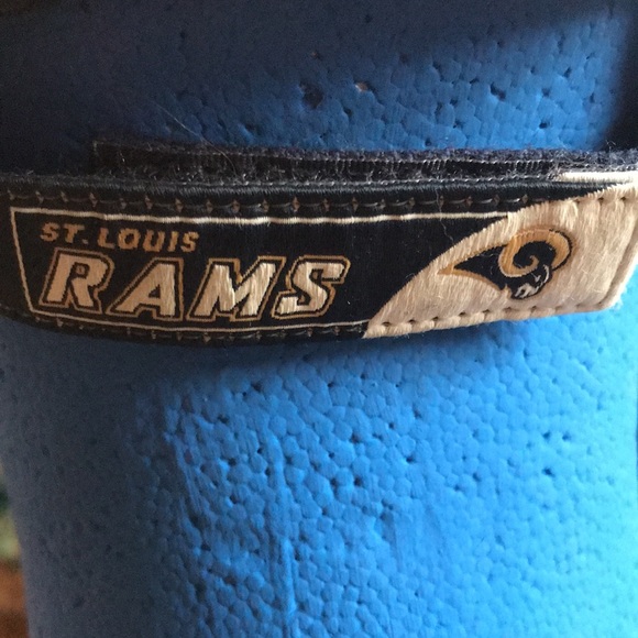 St Louis  Rams Men's Blue & White Reebok Adjustable Cap. Good Condition. OSFA. - Picture 8 of 12